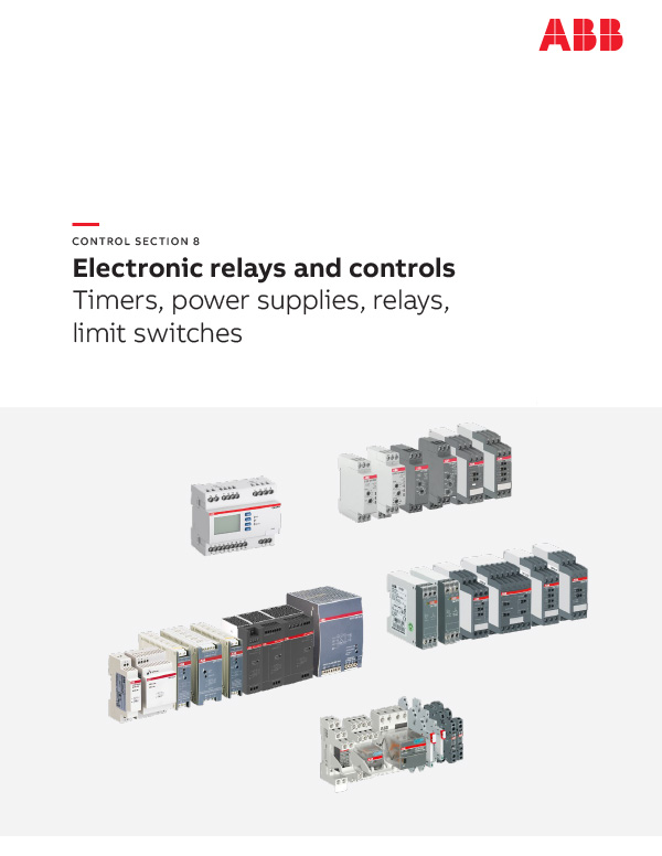 ABB Electronic Relays and Controls